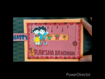 Slider Raksha Bandhan handmade card || Special card || handmade card || slider card