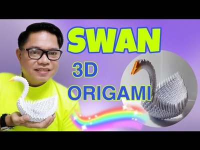 SWAN 3D ORIGAMI