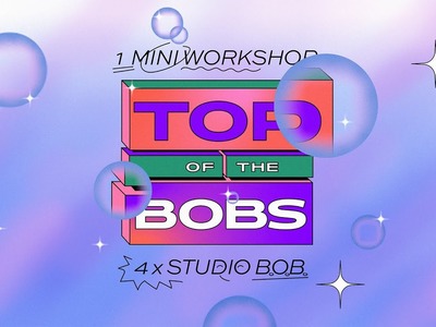 Top of the Bobs: Lettering und Logotype mit Designstudio B.O.B. | Adobe Live
