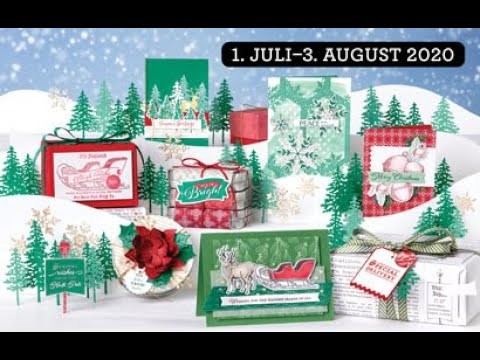 Unboxing Herbst Winter 2020 Stampin'Up! Auspackvideo - das habe ich bestellt