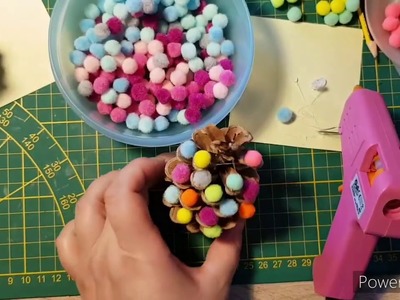 Watch me craft Tannenzapfen