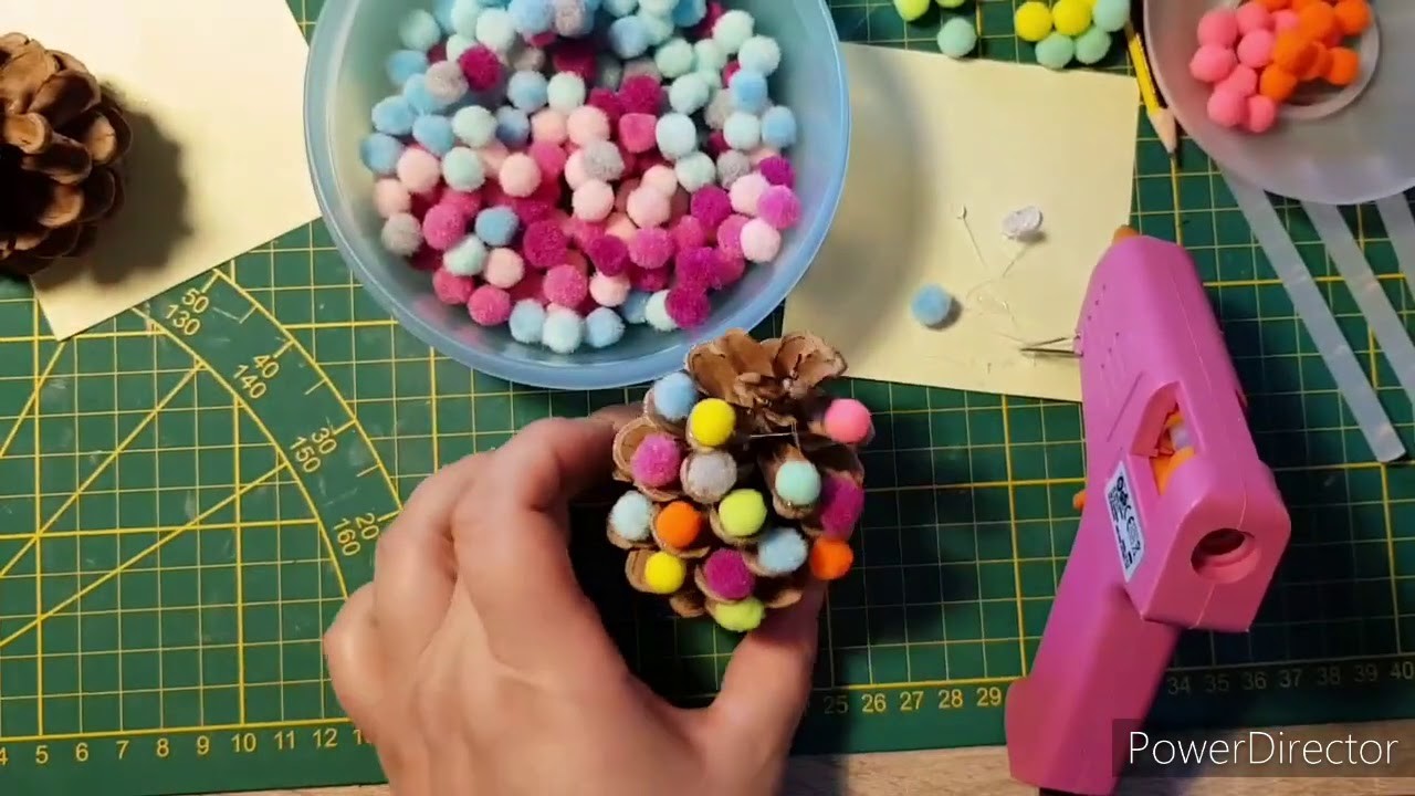 Watch me craft Tannenzapfen