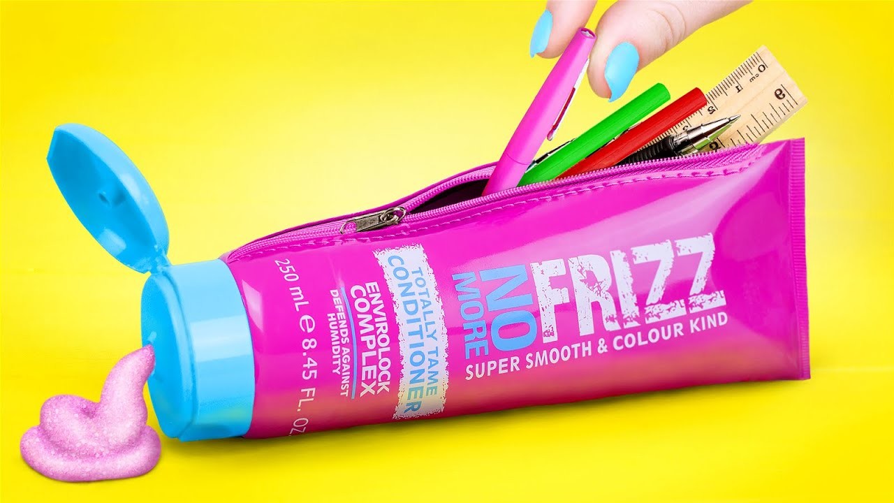 15 Witzige und Nützliche Schulsachen! DIY Back To School Tipps