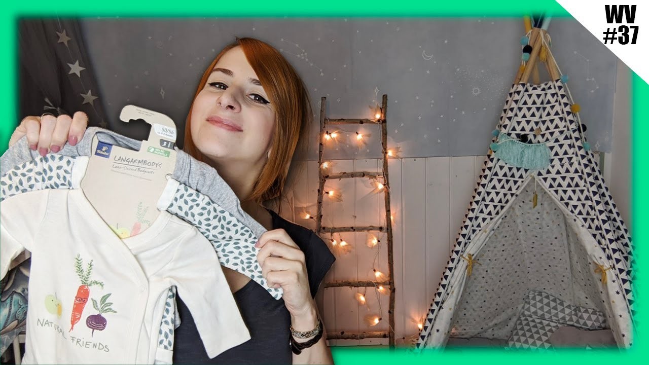 Baby Klamotten Haul | Kinderzimmer ist fertig ???? - Weekly Vlog #37