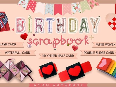 Birthday Scrapbook | Gift Scrapbook | Love Scrapbook | Scrapbook Ideas | Handmade Scrapbook