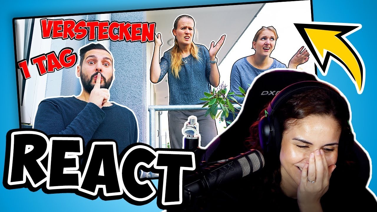 DANIA REAGIERT AUF 24H VERSTECKEN VOR NINA & KATHI!