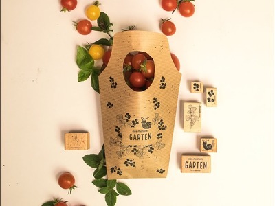 DIY Stamping Tutorial - Tomaten Geschenktüte
