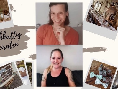 Nachhaltig heiraten - Tipps und Tricks