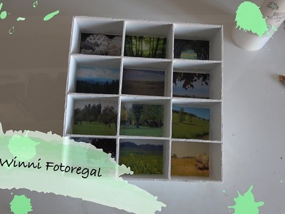 Photoshelf for your Mini Winni's | DIY Fotoregal