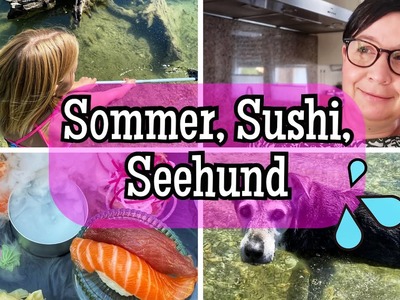 SOMMER SUSHI SEEHUND ☀️ ISI FÄNGT FISCHE ???? XXL FAMILIENVLOG | SANDRA BY KLEINE FAMILIENWELT