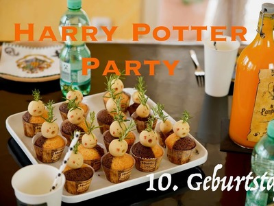 Unsere Harry Potter Party zum 10. Geburtstag war ein voller Erfolg!!!