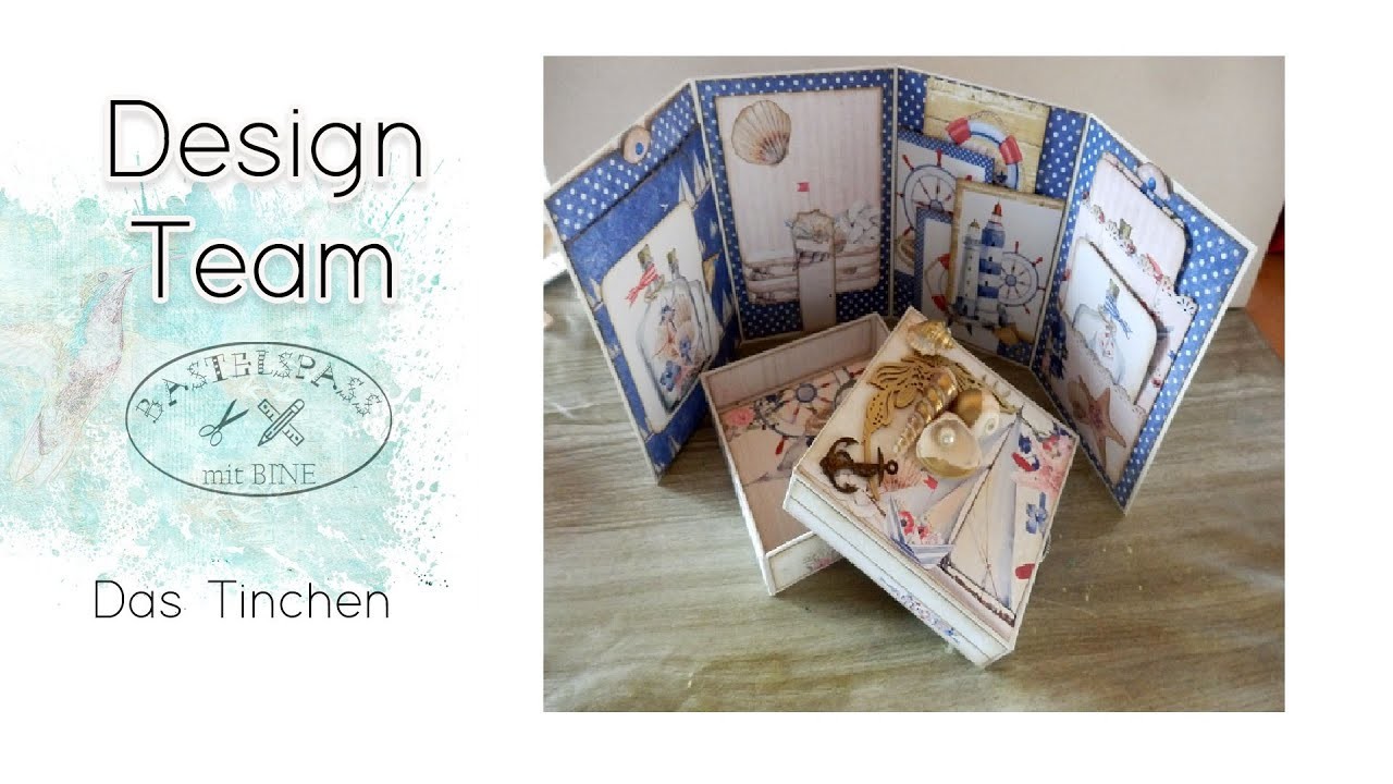 #BastelspaßmitBine DT - Projekt 08.2020 - Box Mini Album - Teil 2