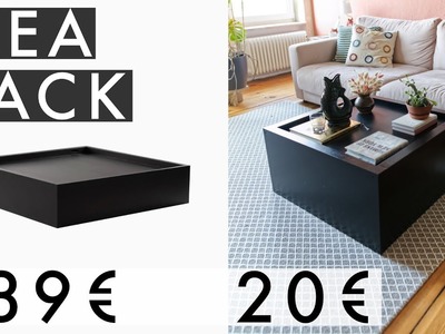 DIY Design Couchtisch aus KALLAX für 20€!! | Der einfachste Ikea Hack aller Zeiten! | Jelena Weber