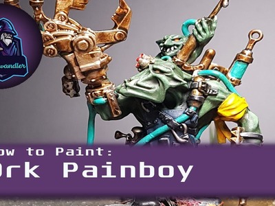 How to paint : Ork Painboy | Warhammer 40 k | Bad Moon Orks | Raumwandler | German Tutorial | Guide
