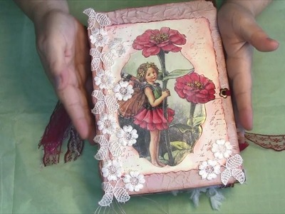 Junkjournal Zinnie UNIKAT