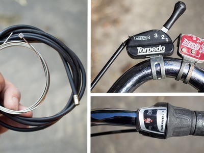 Schaltzug wechseln Torpedo 3 Gang Nabenschaltung Sachs. SRAM Spectro T3