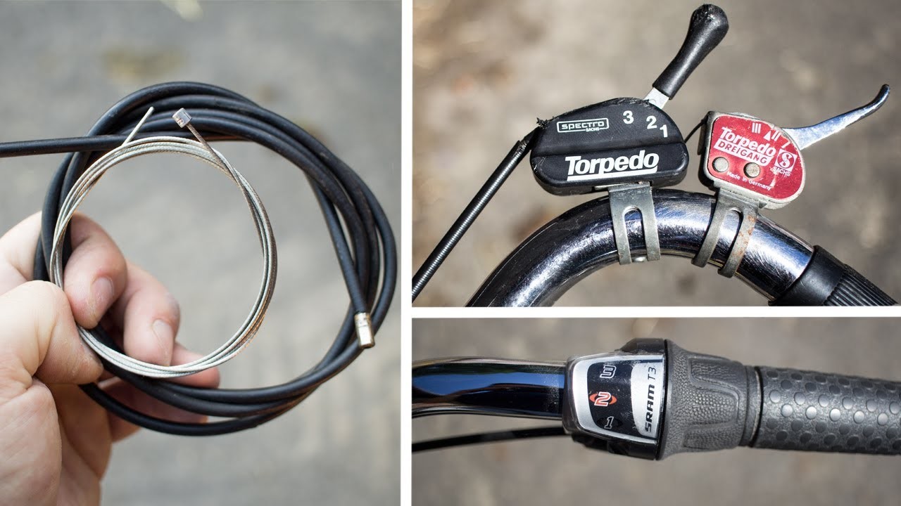 Schaltzug wechseln Torpedo 3 Gang Nabenschaltung Sachs. SRAM Spectro T3