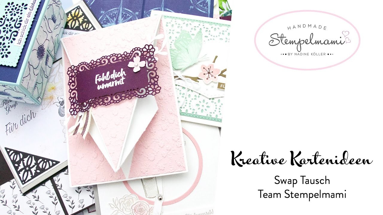 23 Kreative Kartenideen | Swaps | Swap Tausch Team Stempelmami | Karten Bastelideen | Stampin' Up!