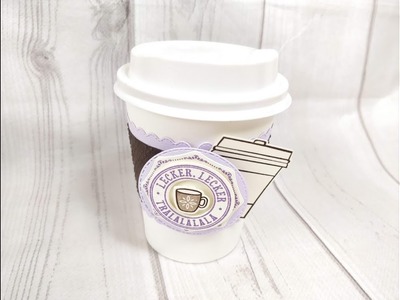 Anleitung Mini-Kaffeebecher