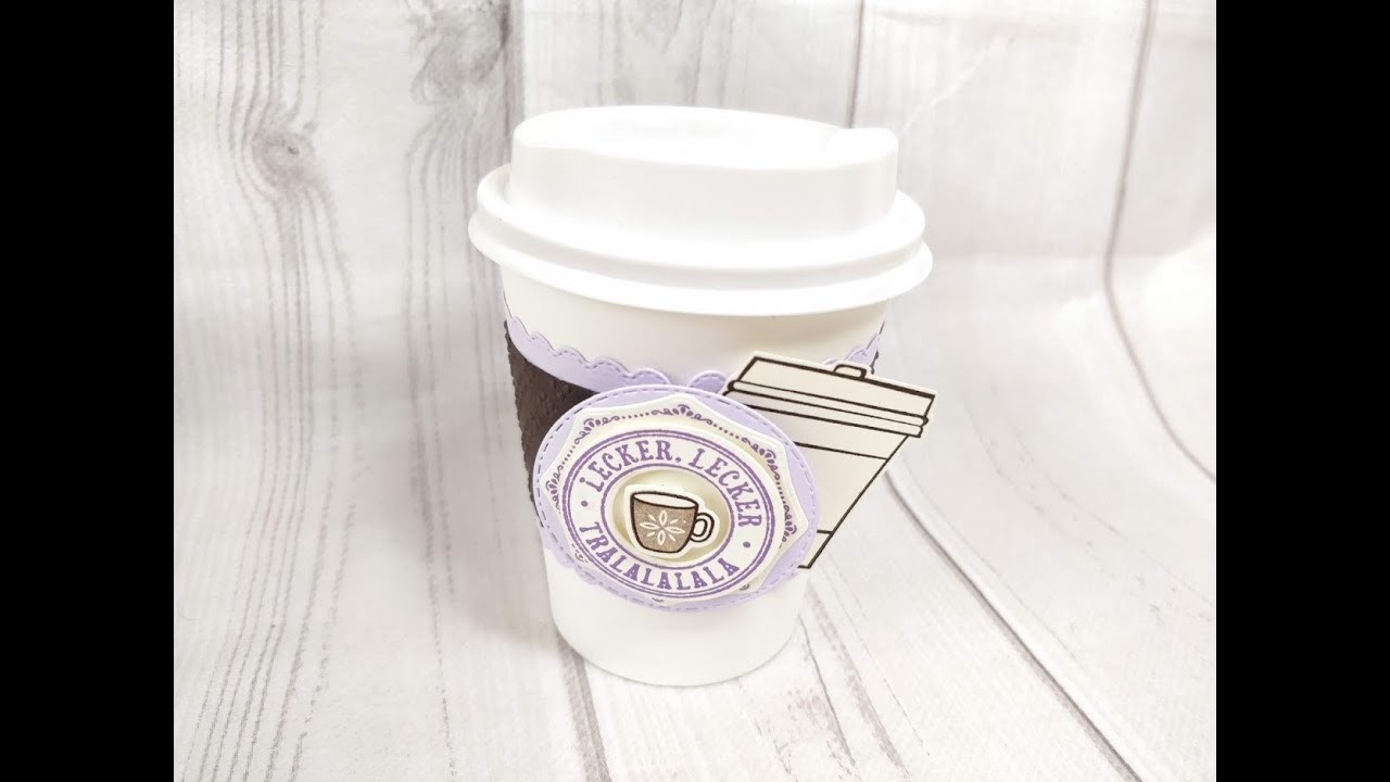 Anleitung Mini-Kaffeebecher