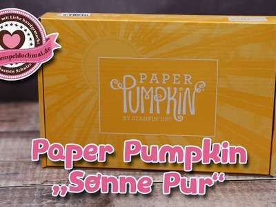 Ausgepackt: Paper Pumpkin-Set "Sonne Pur" von Stampin' Up!