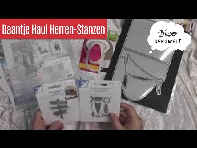 Daantje Haul und Craft Update Stempel usw.