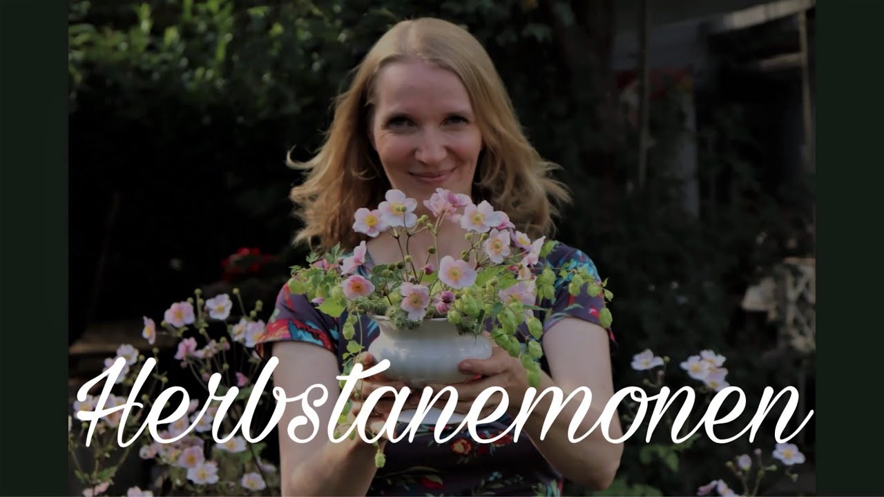 DIY-Blumendeko: HERBSTANEMONEN