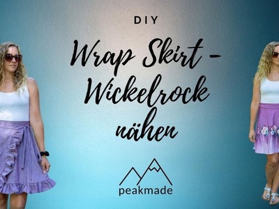 DIY - Ruffle Wrap Skirt - Wickelrock mit Rüschen nähen
