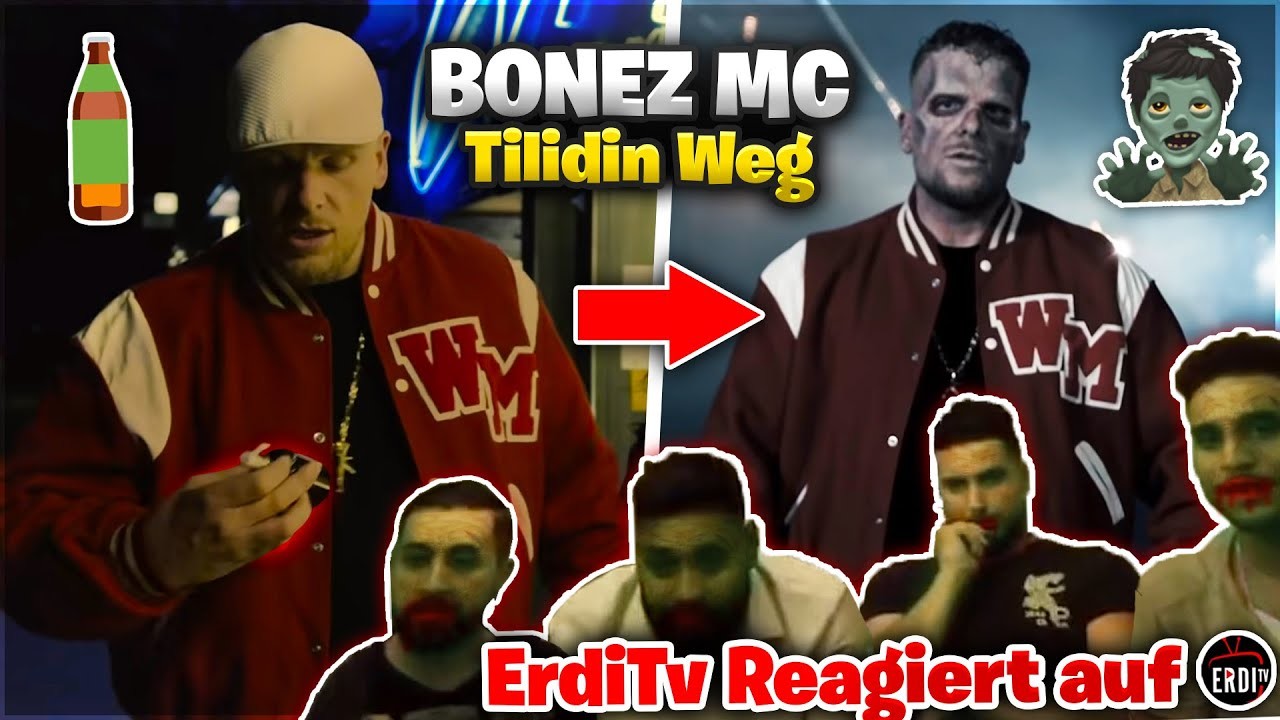 ErdiTv Reagiert auf BONEZ MC - Tilidin weg !!! Zombiworld & R.I.P Raf Camora Michael Jackson