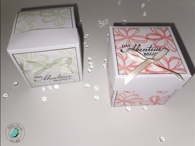 EXPLOSIONSBOX zum Schulanfang - der letzte Teil der Serie mit Produkten von Stampin´ Up! ????????????