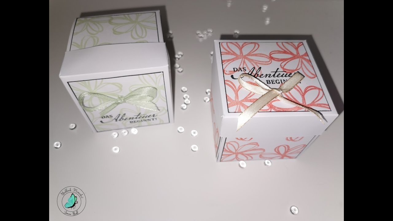 EXPLOSIONSBOX zum Schulanfang - der letzte Teil der Serie mit Produkten von Stampin´ Up! ????????????