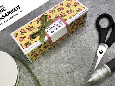 Kleine Aufmerksamkeit - Verpackung | Stampin' Up! | Anleitung | DIY | Tutorial | little gift box