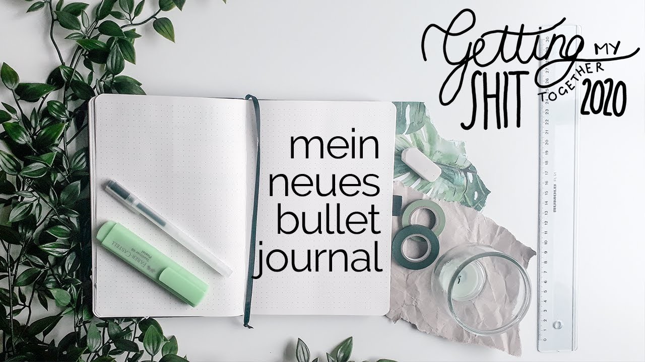 Mein neues Bullet Journal [Getting my shit together 03]