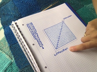Patchworkdecke stricken - wie die Quadrate aufgebaut sind und wie Du sie leicht anpassen kannst