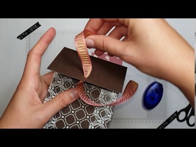 Schokoladenverpackung aus Zellophantüte | Das Bastelzimmer by Alina Meyer | Stampin'Up! | Anleitung