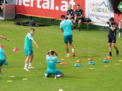 Spiele, Spaß und Standards: So lief das Training von Werder Bremen am Sonntag