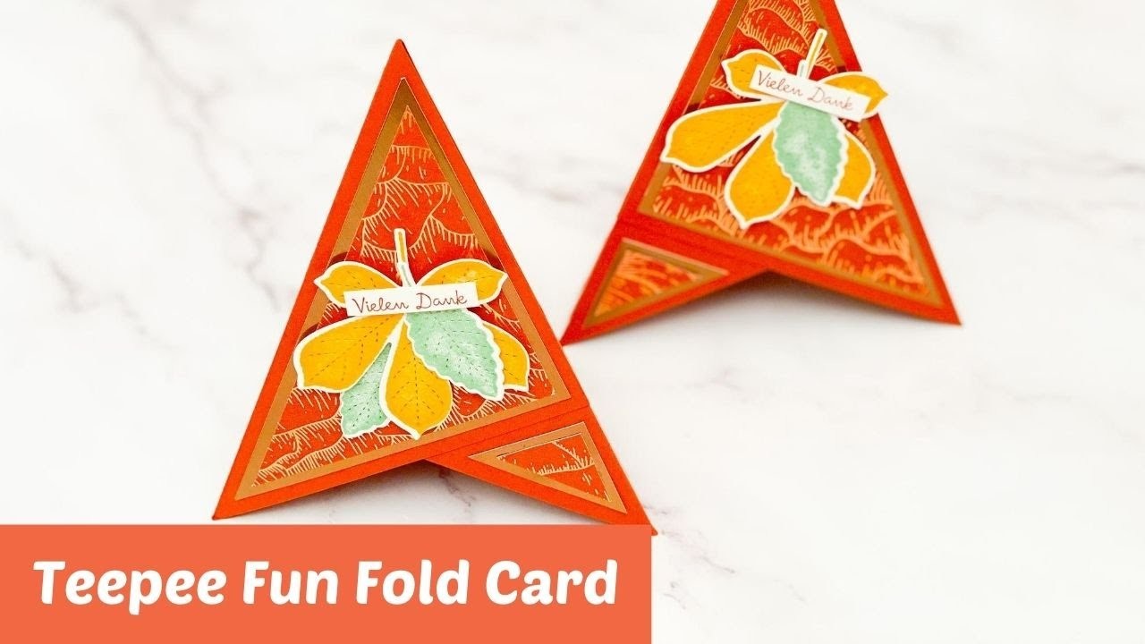 Teepee Fun Fold Card-was machst Du aus meiner Anleitung?-DIY