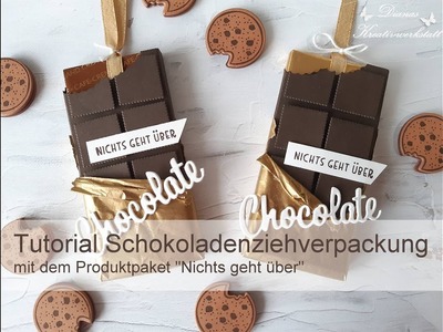 Tutorial Schokoladenziehverpackung mit dem Produktpaket Nichts geht über   Stampin'Up!