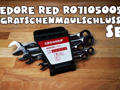 Vorstellung: GEDORE red R07105005 Ringratschenmaulschlüssel-Satz metrisch 5-teilig