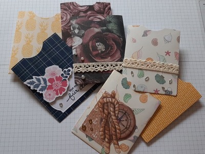 Watch me craft.  ATC's Verpackungen