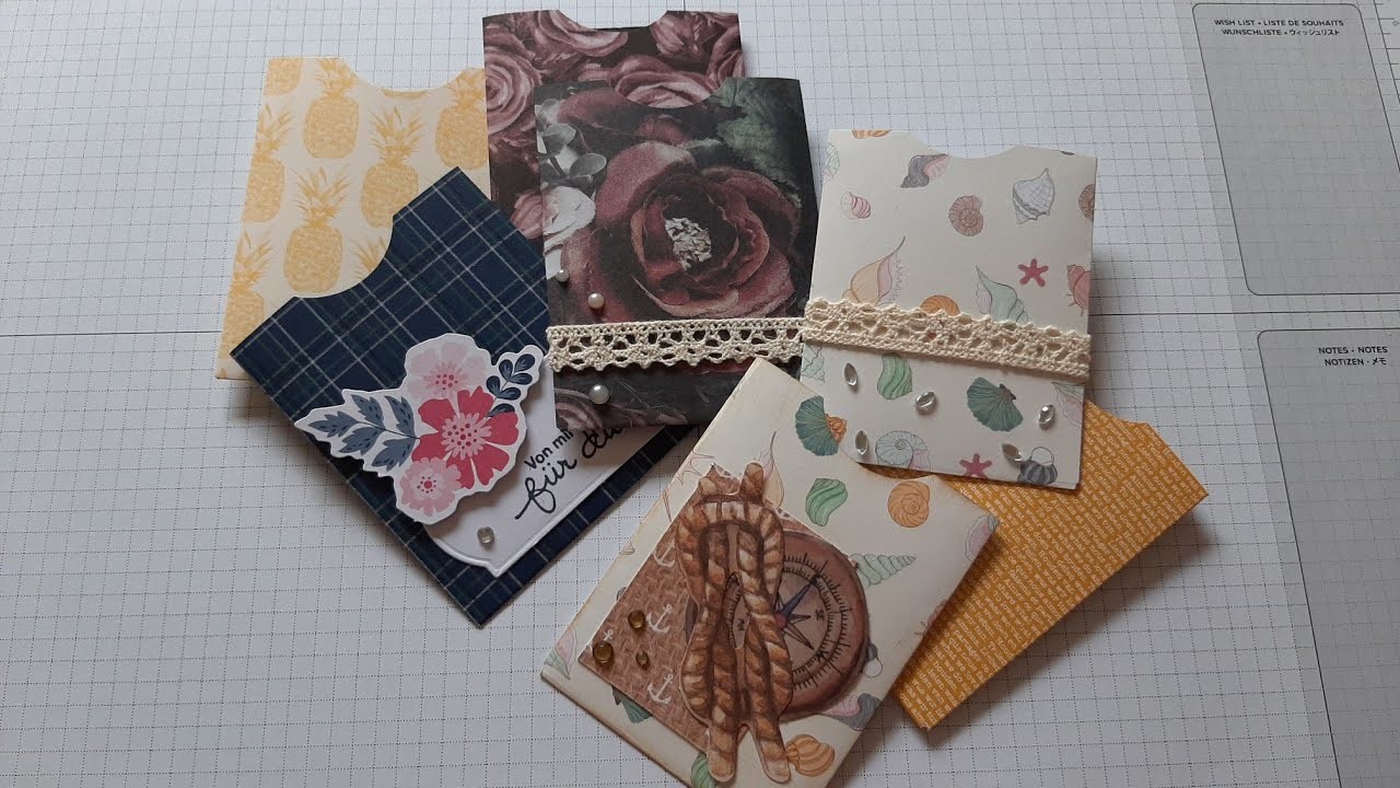 Watch me craft.  ATC's Verpackungen