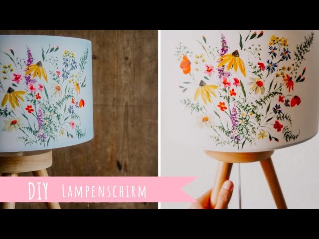 DIY LAMPENSCHIRM I So zaubert ihr euch eine echte Designerlampe