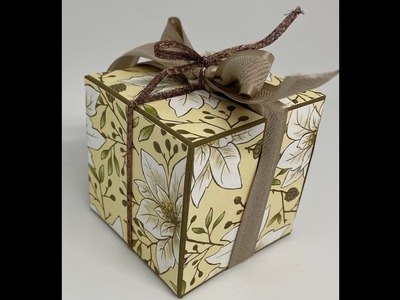 Explosionsschachtel herbstlich und weihnachtlich