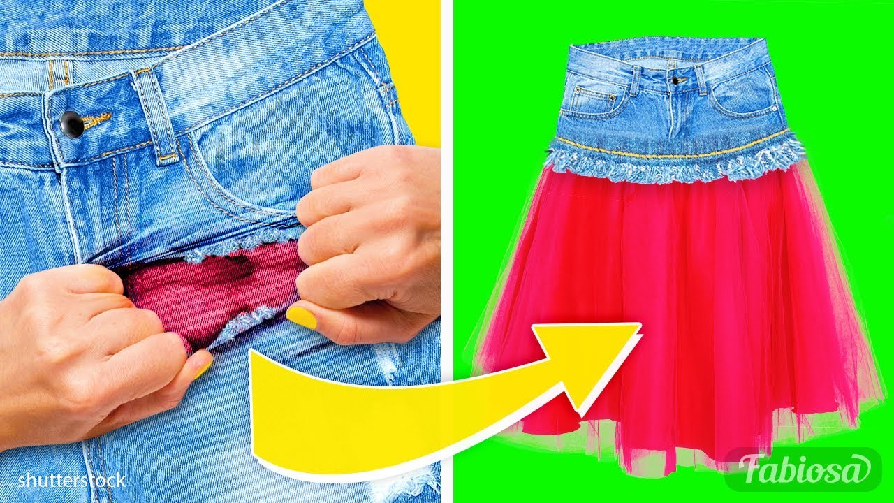 Gelangweilt von alten Klamotten? Verwandeln Sie sie in neue! ????????????