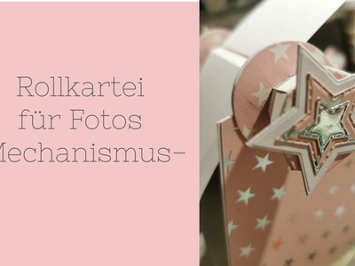 Rollkartei für Fotos aus Papier Teil 2 -Die Achse- (Basteln für Erwachsene)