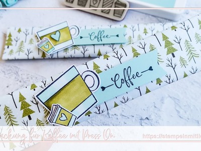 Stampin' Up! | Tutorial Verpackung für Kaffee mit Press On