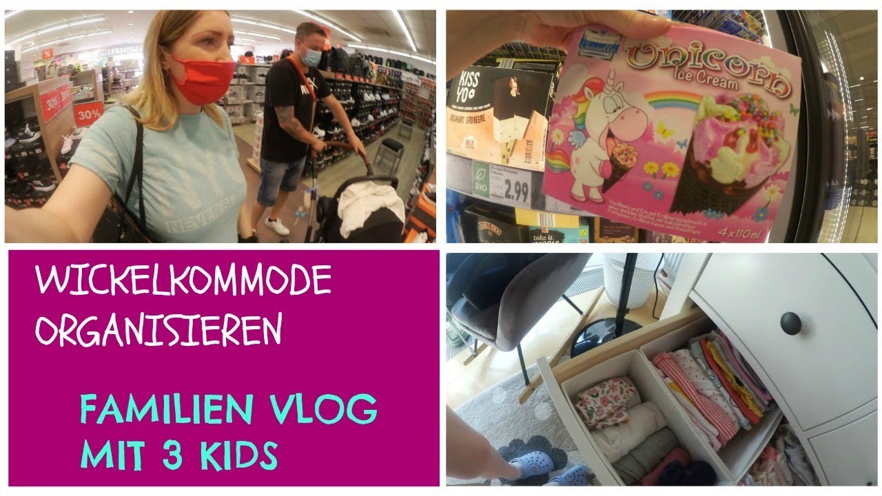 WICKELKOMMODE ORGANISIEREN. GESCHENK KAUFEN. FAMILIEN VLOG