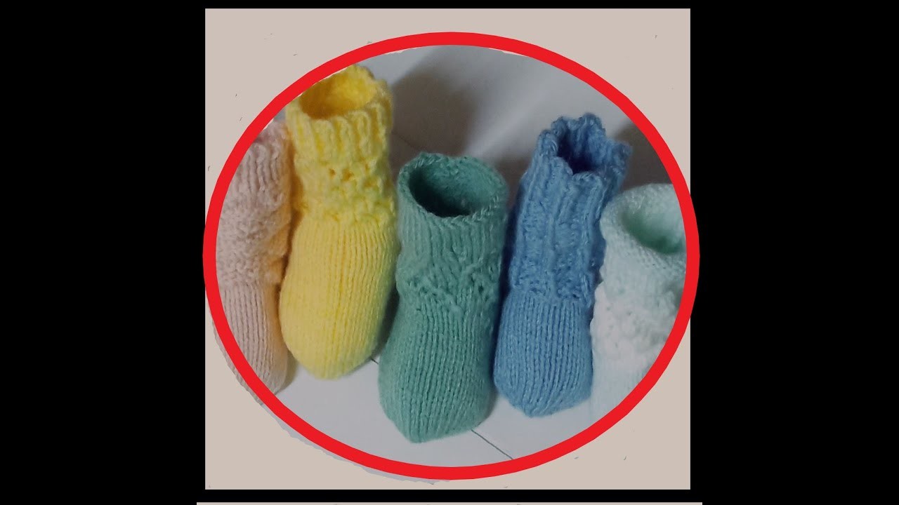 ???? Bienenwaben -  Muster - Socken stricken  Rund stricken