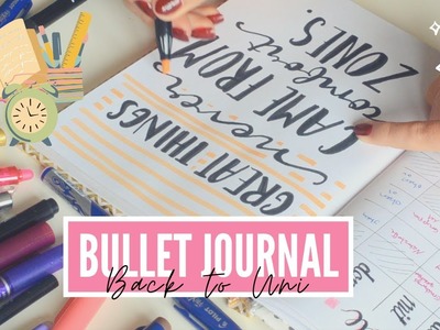 DIY BULLET JOURNAL | Back to School.Uni Designs | Charlotte K.