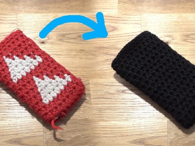 Handy Hülle häkeln - Smartphone Hülle häkeln